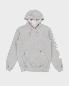 00s Carhartt Grey Original Fit Oversized Hoodie - S