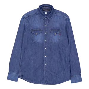 1 Year Aged Denim Shirt 009