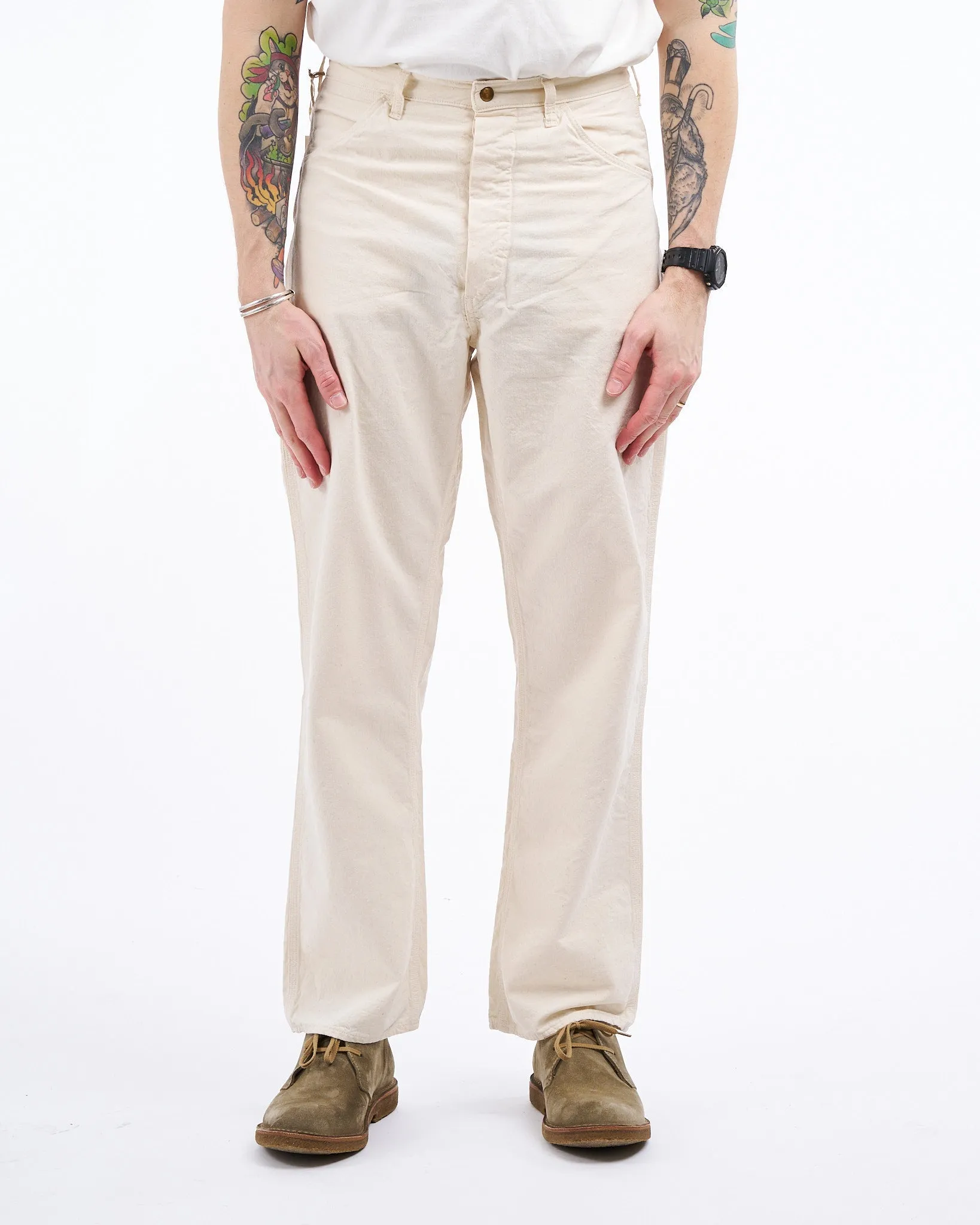 60'S PAINTER PANTS ECRU