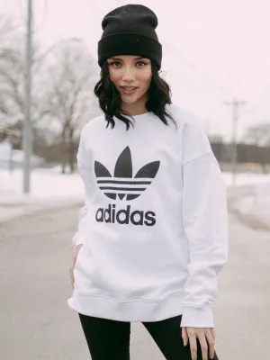 ADIDAS TREFOIL CREW SWEATER  - CLEARANCE