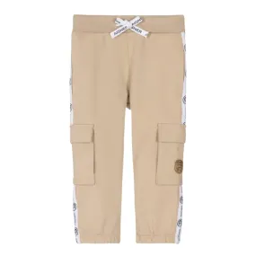 Aigner Track Pants Logo Light Brown