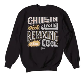 Air Max 90 Metallic Gold Sweater - Chillin Relaxin - Black