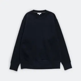 Arne Brushed Crew - Dark Navy