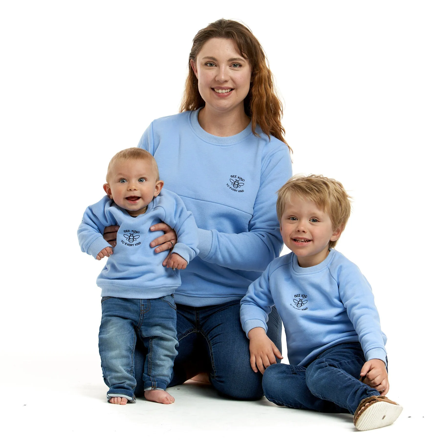 ‘BEE KIND’ Baby/Child Twinning Sweatshirt