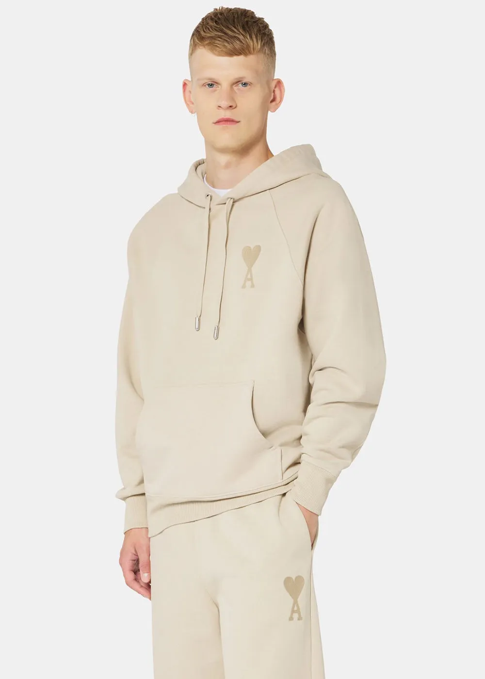 Beige Ami De Coeur Hoodie