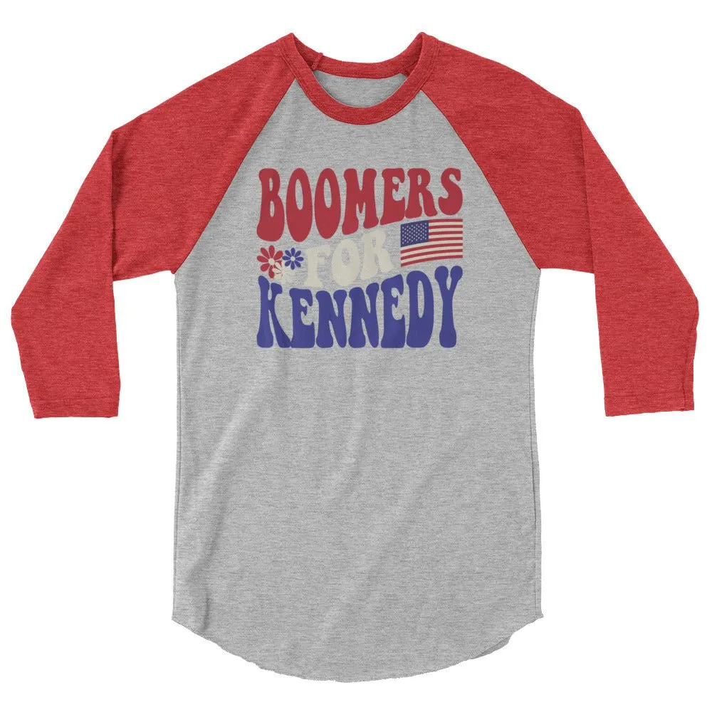 Boomers for Kennedy 3/4 Sleeve Raglan Shirt