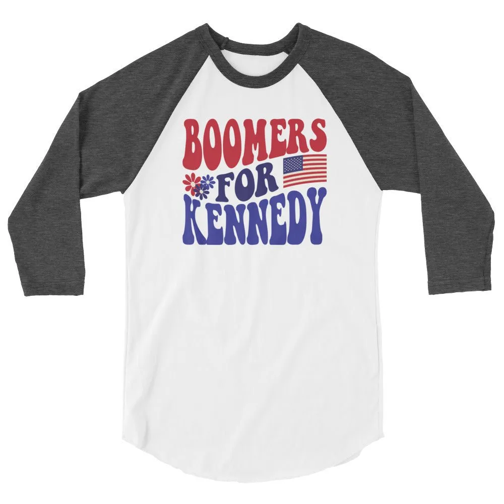 Boomers for Kennedy 3/4 Sleeve Raglan Shirt