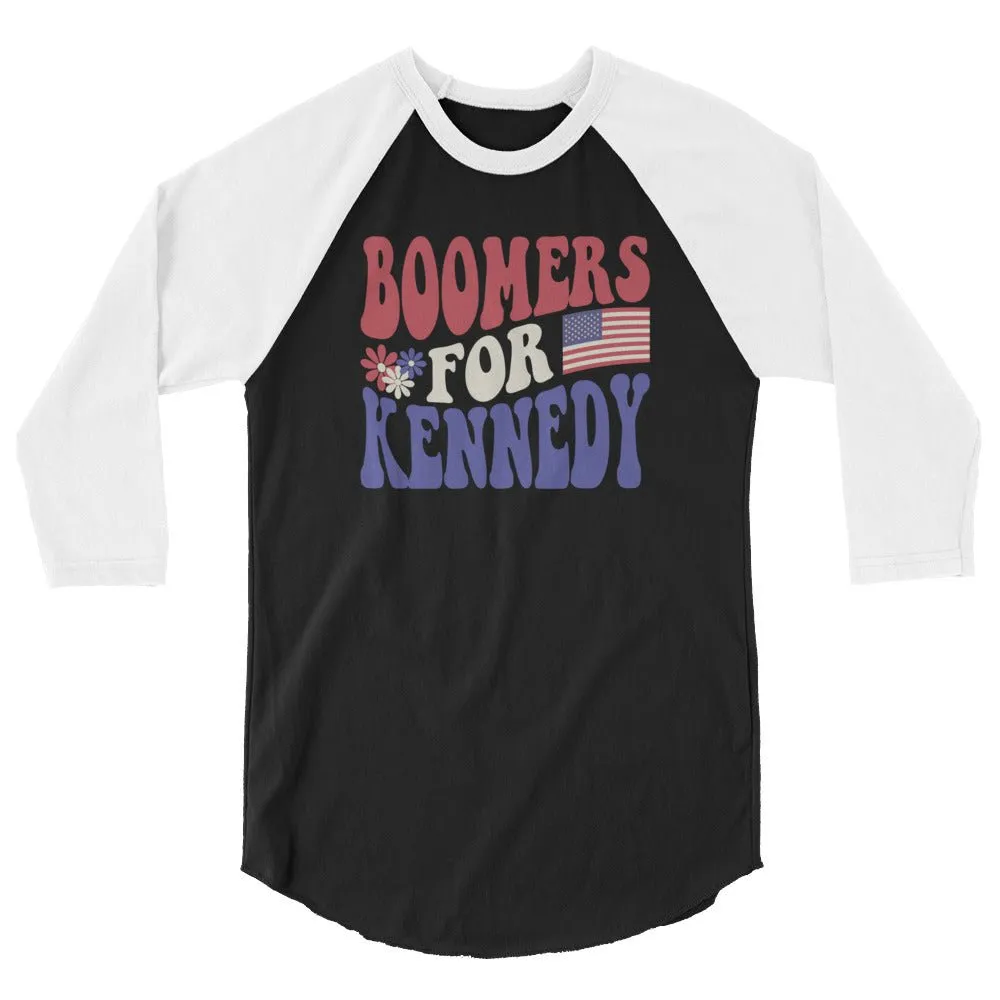 Boomers for Kennedy 3/4 Sleeve Raglan Shirt