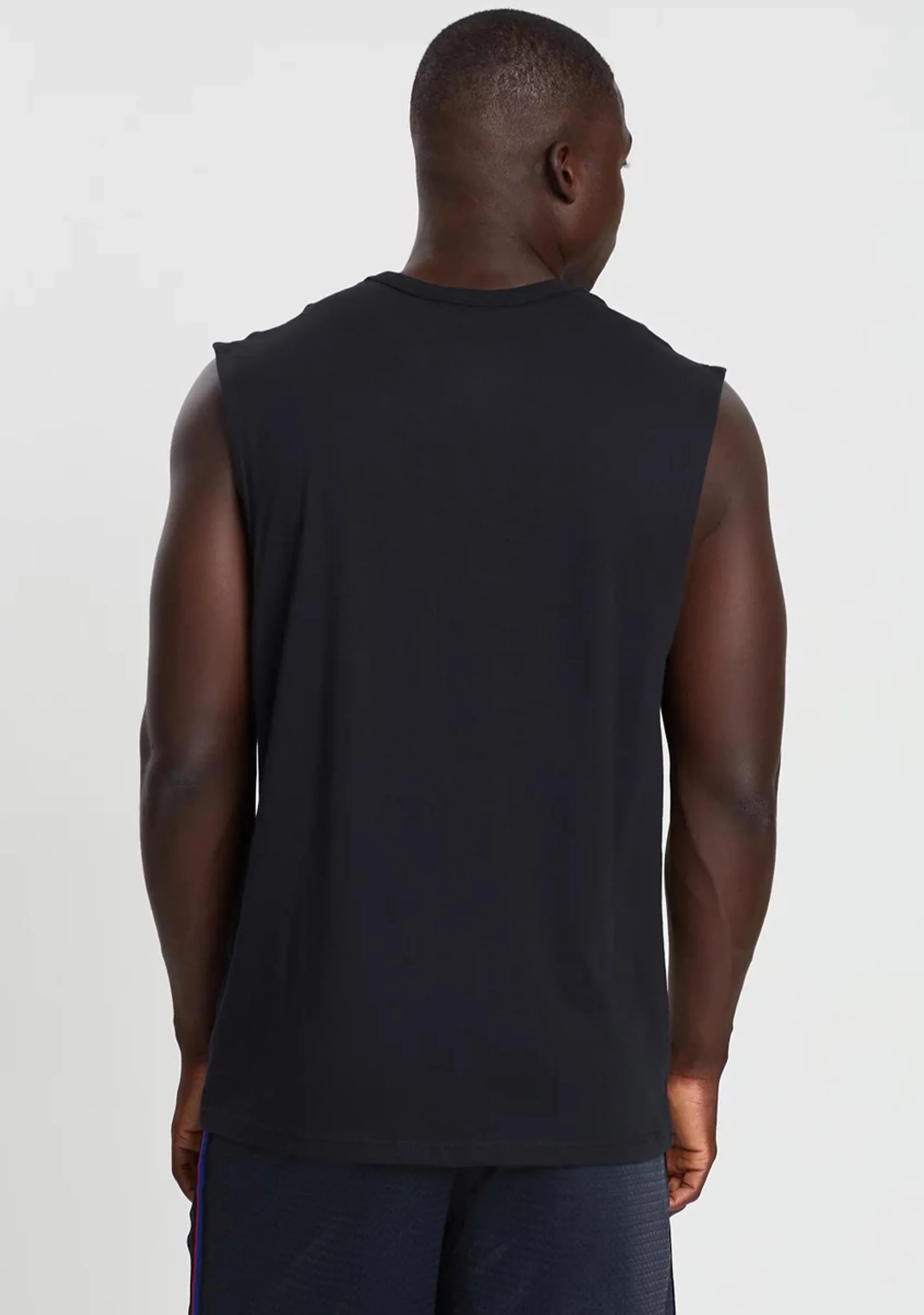 Champion Script Sport Singlet <br> AW8VN BLK