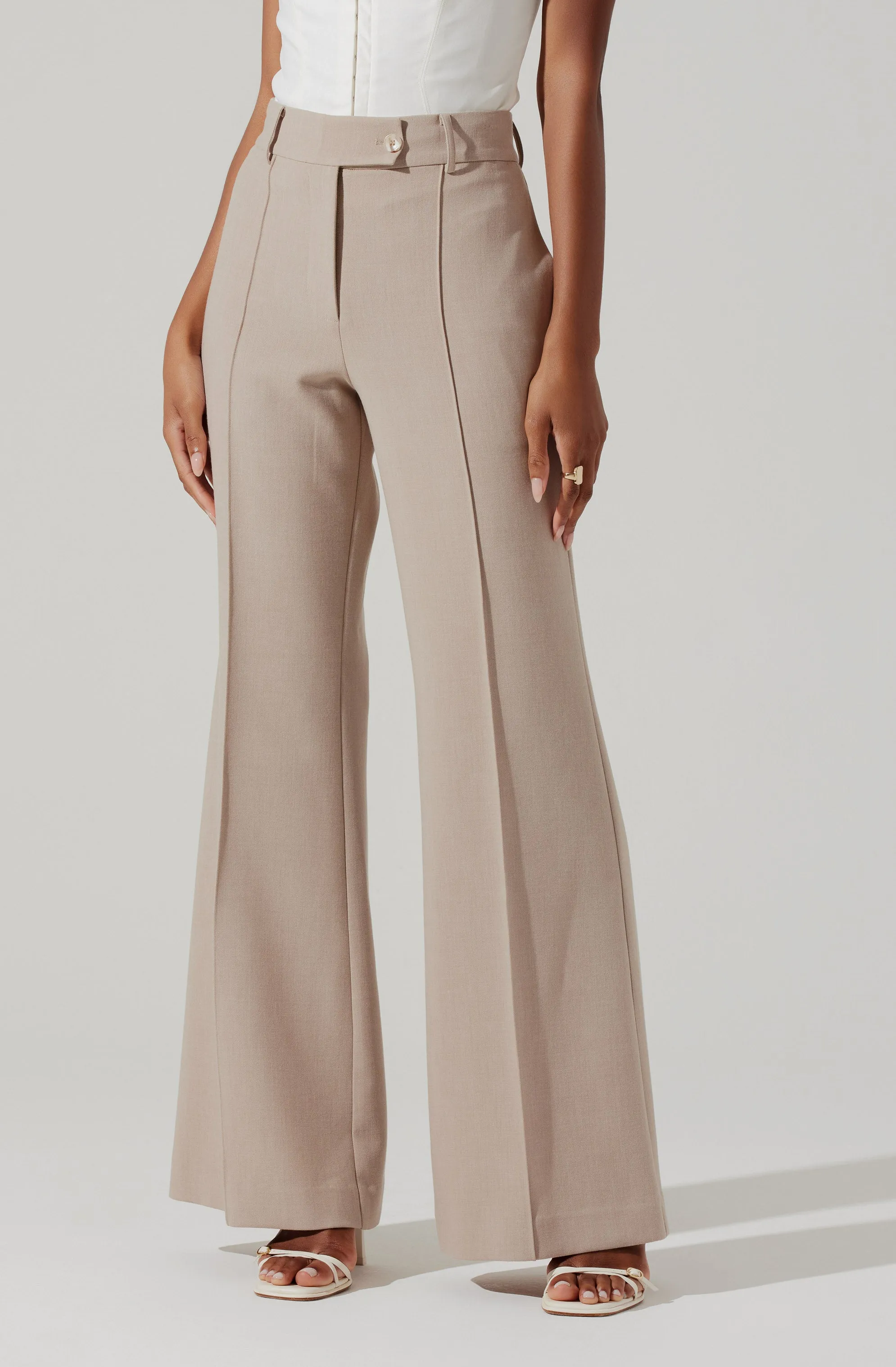 Chaser High Waisted Flare Pants