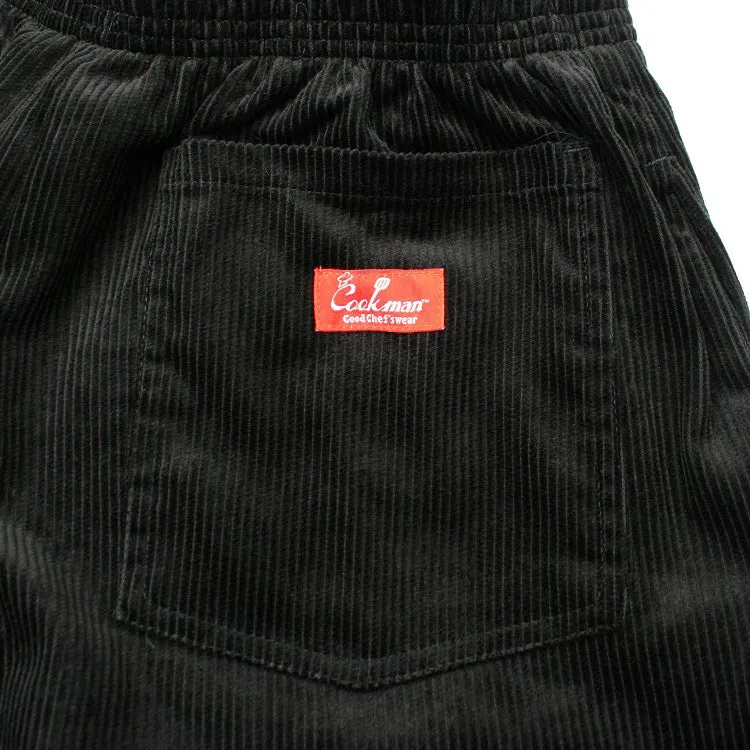 Cookman Chef Pants - Corduroy : Black