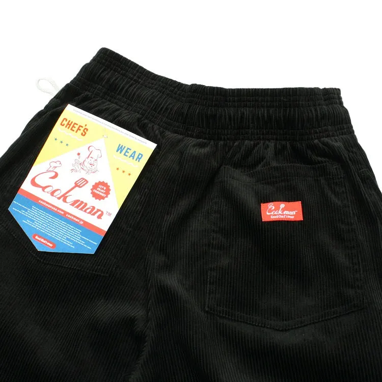 Cookman Chef Pants - Corduroy : Black