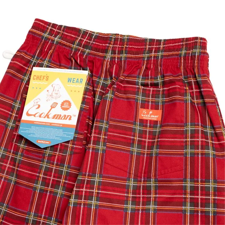 Cookman Chef Pants - Tartan Red