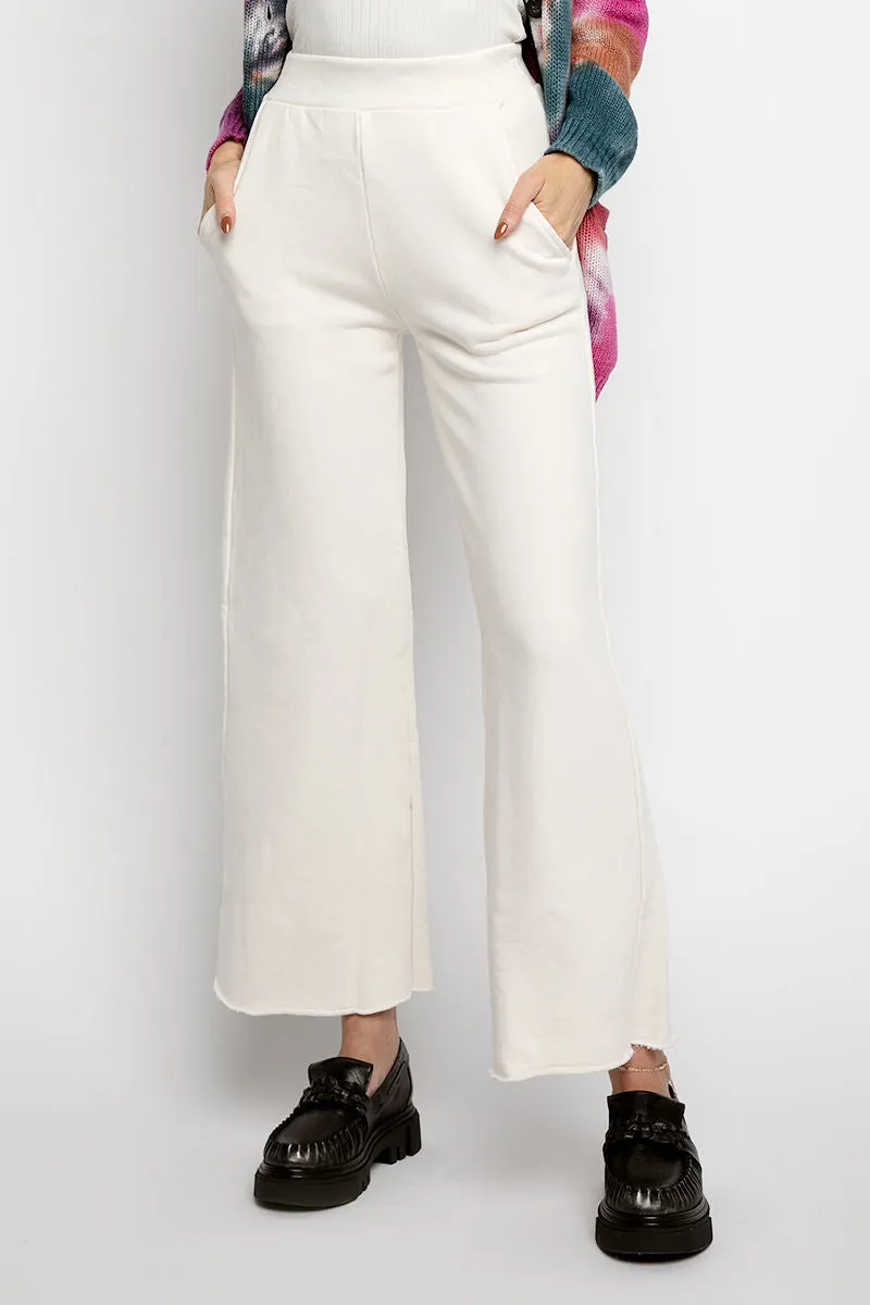 Delilah Flared Leg Pants in Ivory