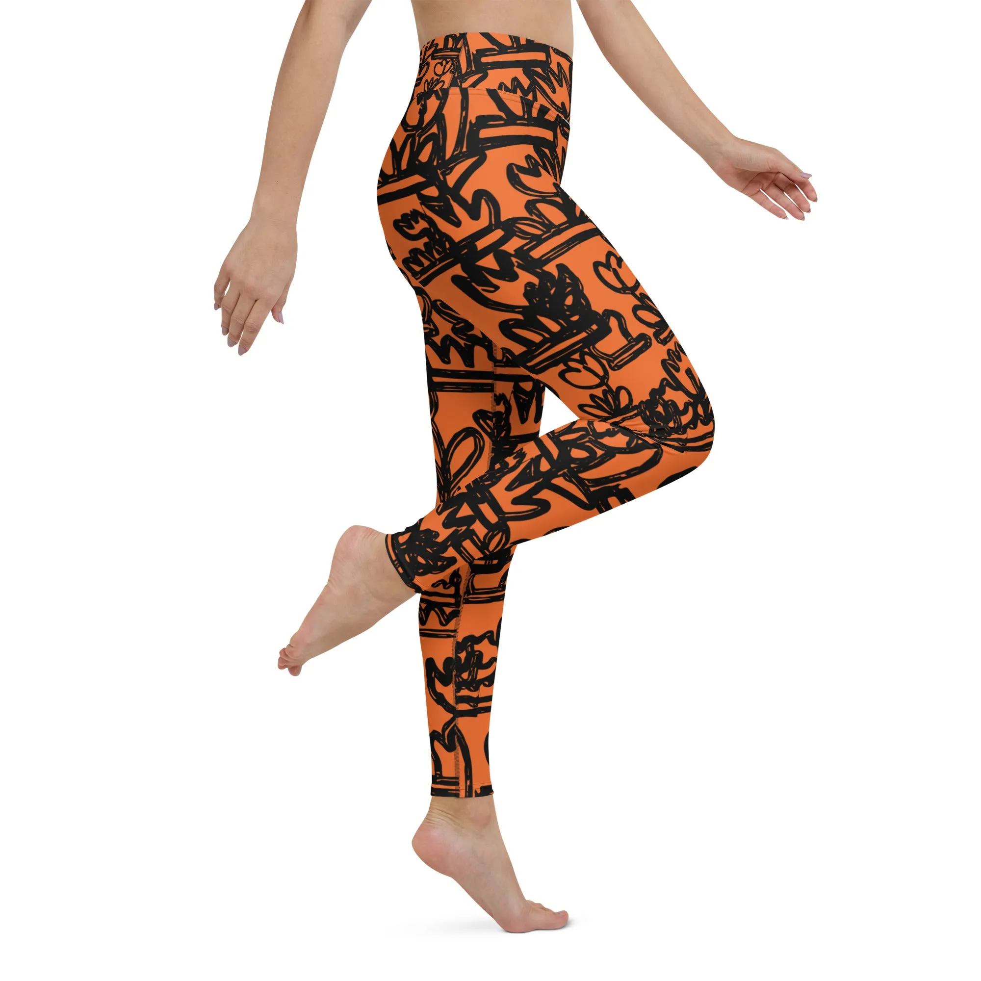 Doodle Yoga Leggings