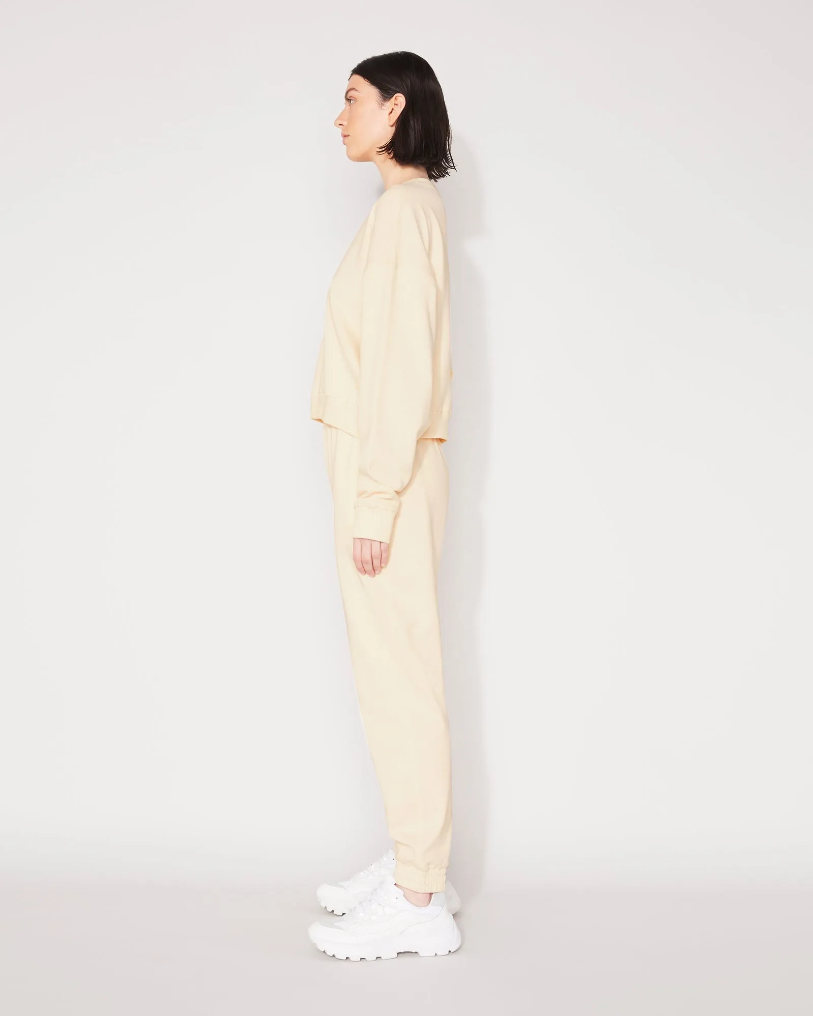 ESSENTIAL TRACK PANT - BUTTERCREAM