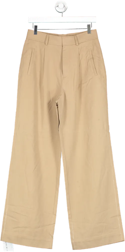 EVERLANE Brown The Linen Way-high Drape Pant W27