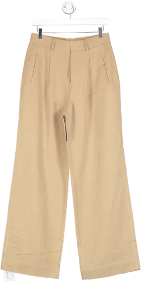 EVERLANE Brown The Linen Way-high Drape Pant W27