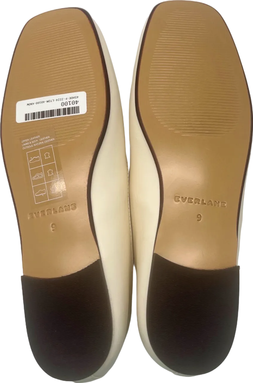 Everlane White Day Ballet Flats UK 7