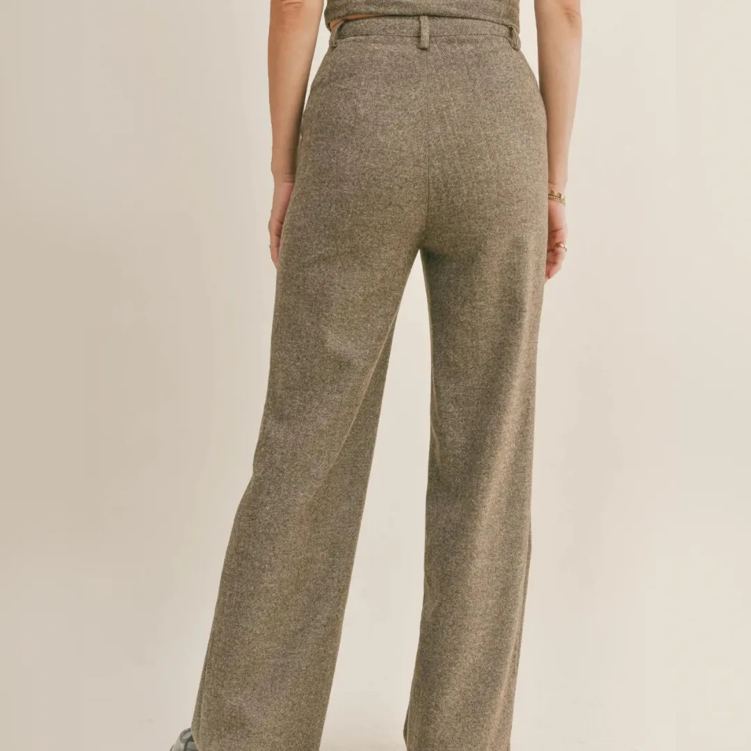 Fashion Student Pant (Brown)