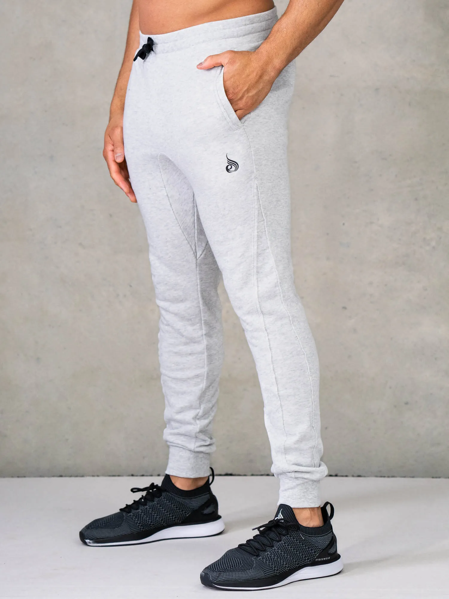 Force Track Pant - Chalk Grey Marl