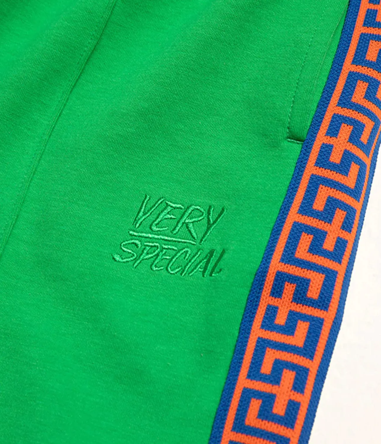 GEO TRACK PANT- GREEN