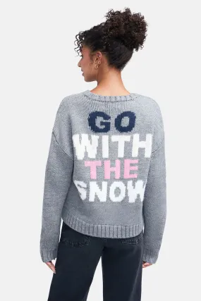 Go With Snow Sweater | Heather