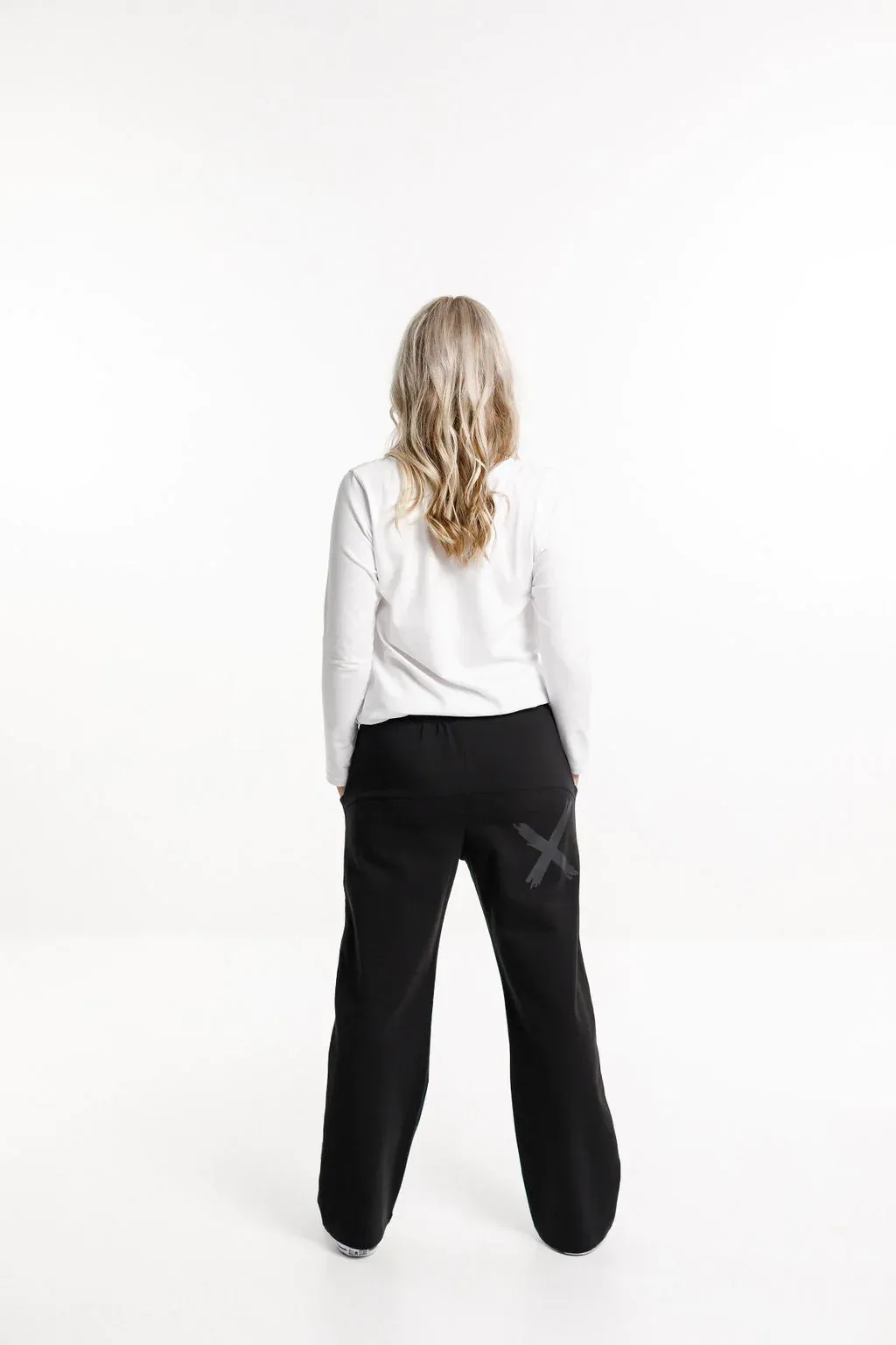 Home-lee Avenue Pants - wide leg Black X