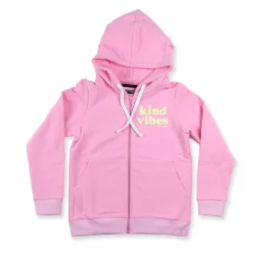 HS Kind Vibes Zip Hood - Pink