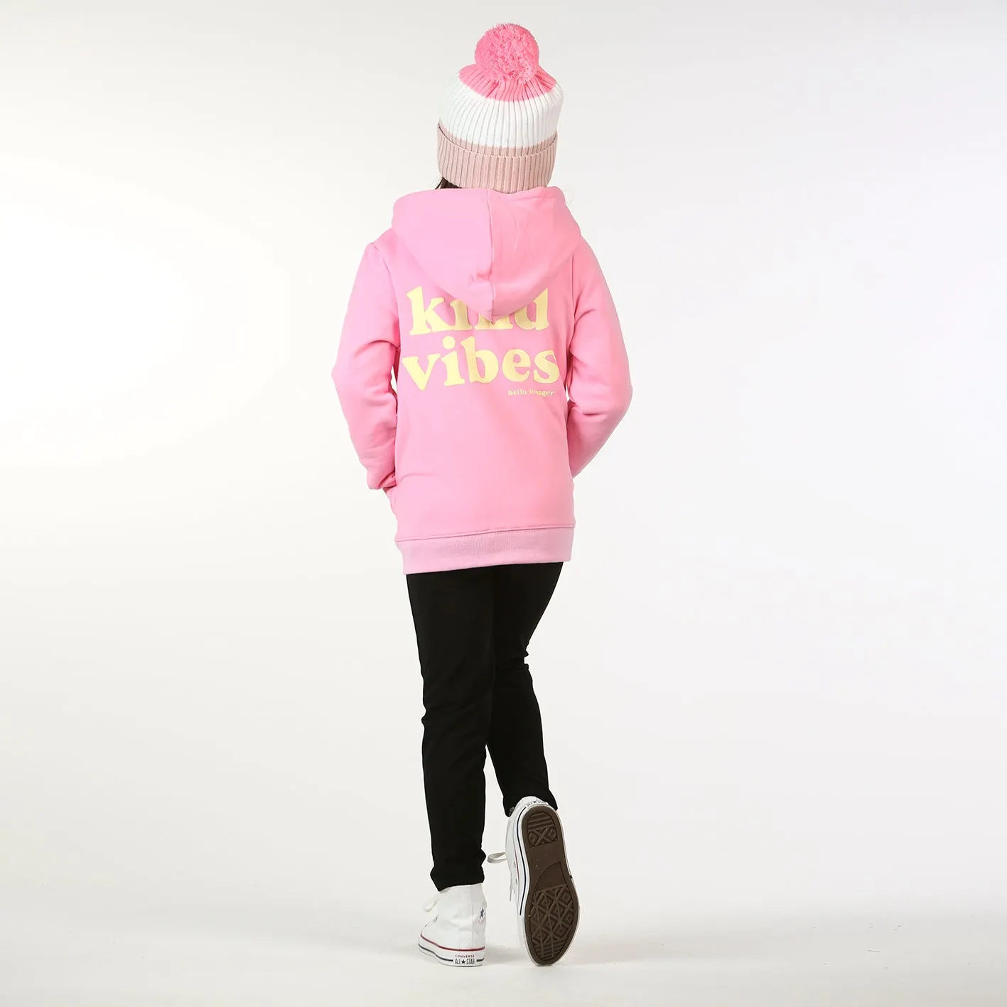 HS Kind Vibes Zip Hood - Pink