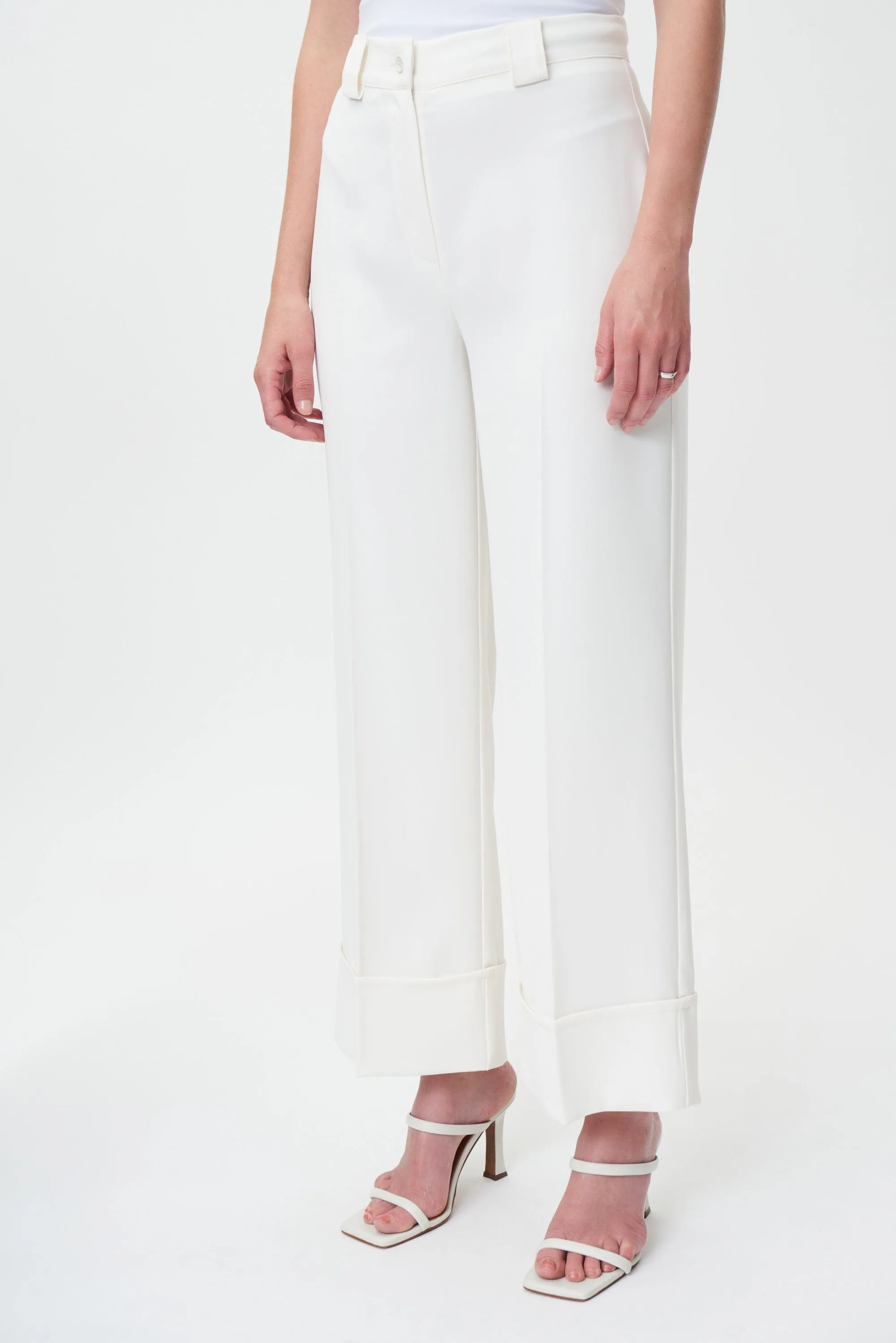 Joseph Ribkoff Twill Wide Leg Pants 232154