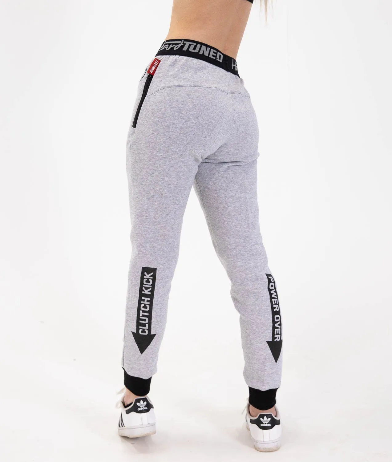 Ladies Power Over Trackies - Grey