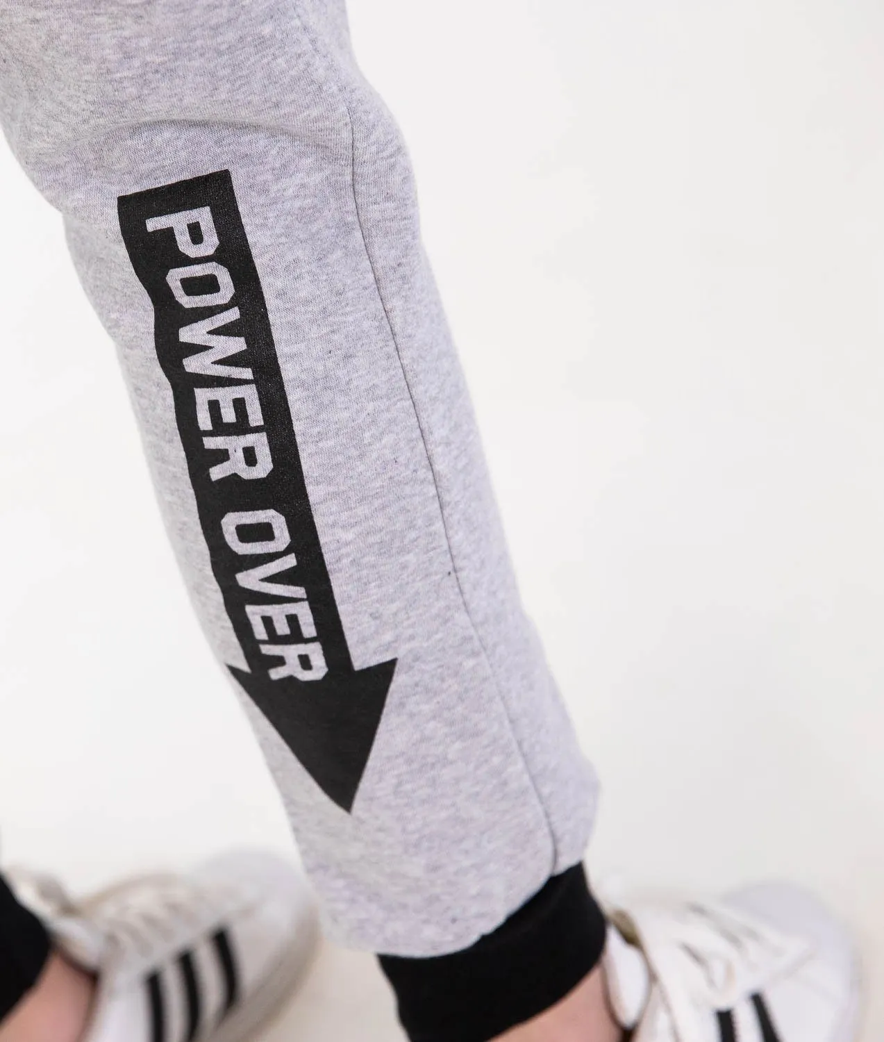 Ladies Power Over Trackies - Grey