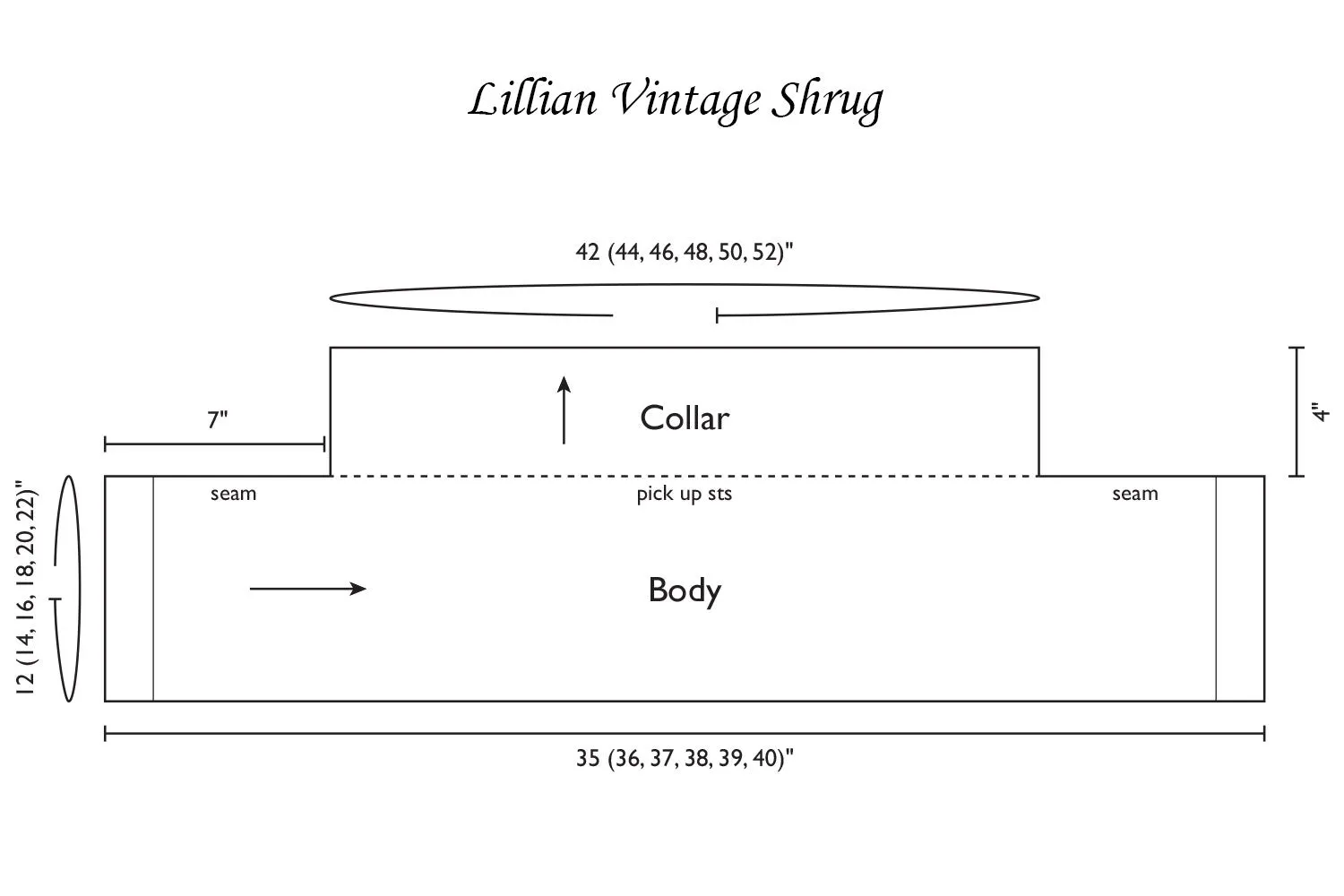 Lillian Vintage Shrug