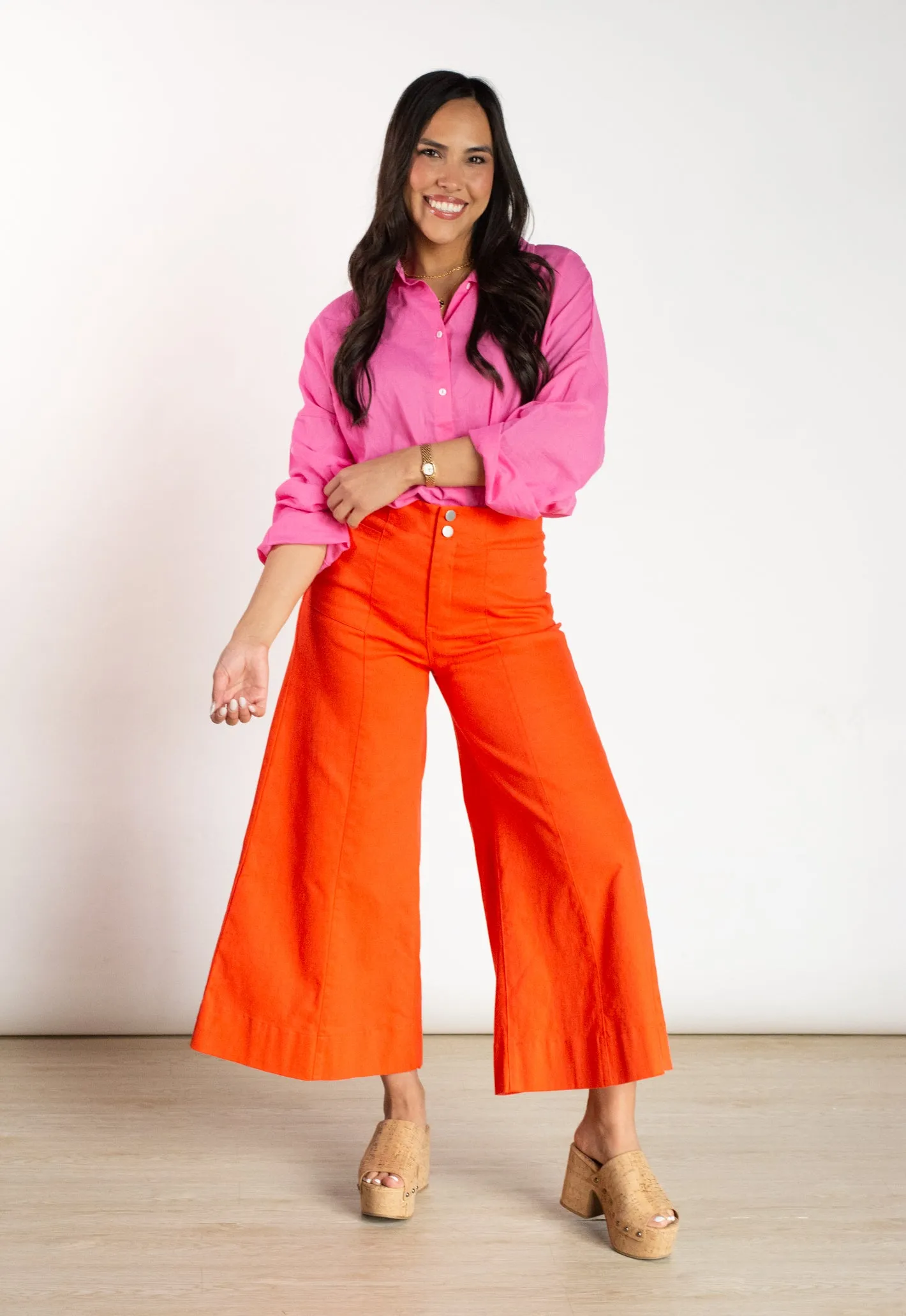 Live Again Carrot Wide Leg Pant