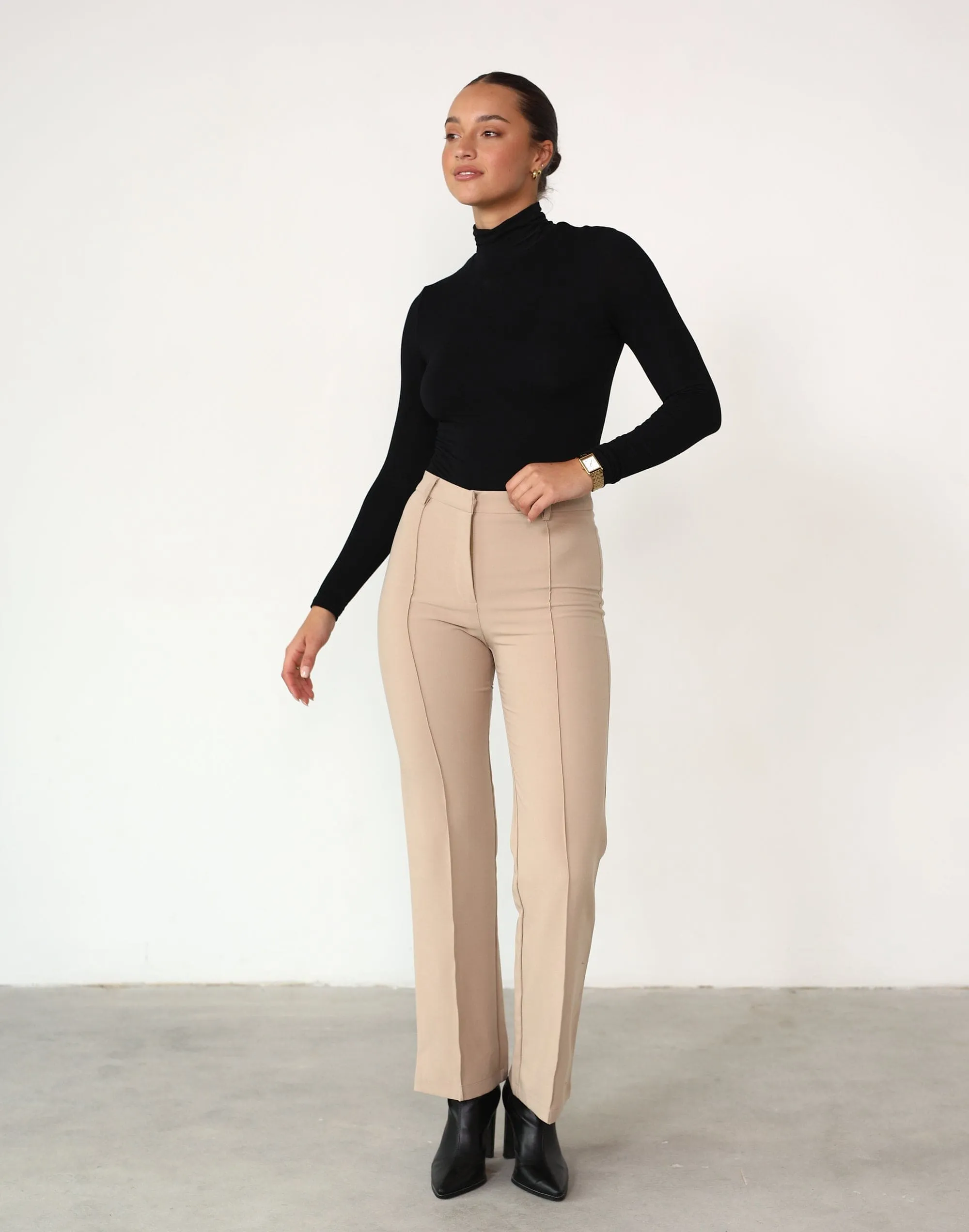 Monroe Pants (Beige)