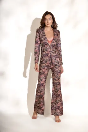 Mulberry Printed Bell Bottoms