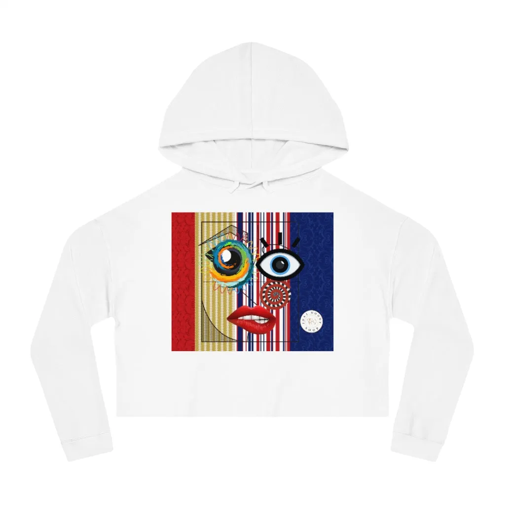 My Picasso Cropped Hoodie