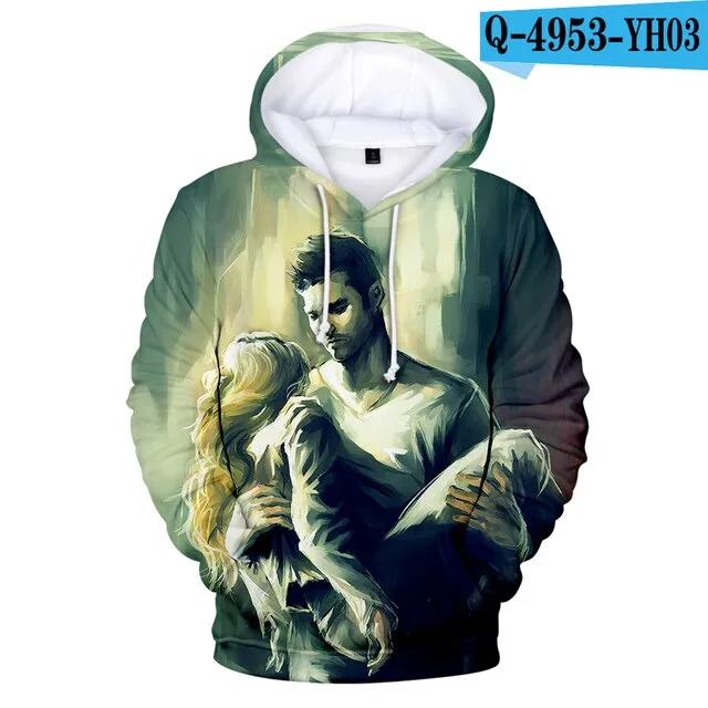 New Sport Suit Cool Teen Wolf Derek hale Hoodies Men's Clothing Hip hop Derek hale Hoody Men/boys Winter big size