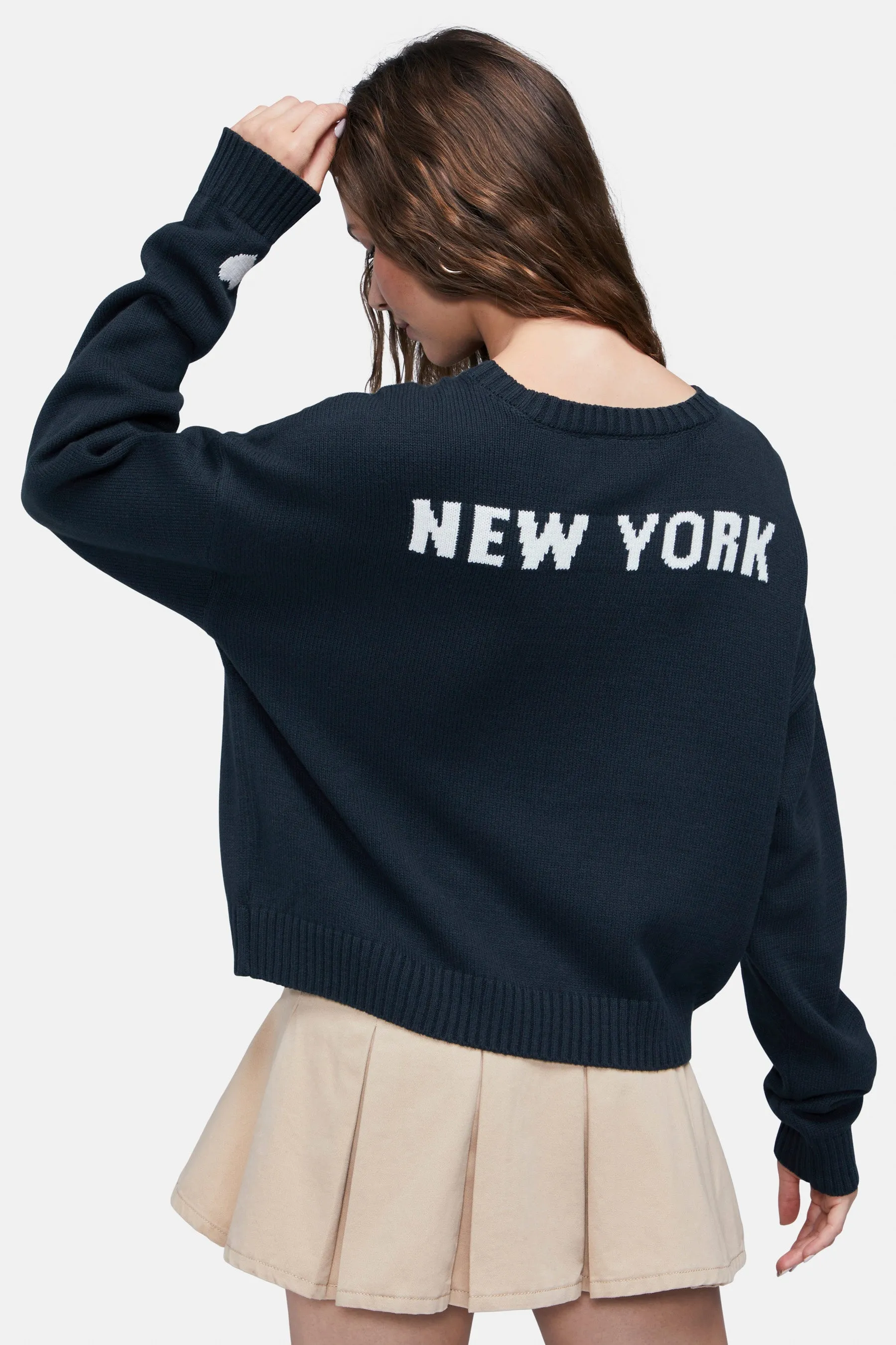 New York Sweater | Pirate Black