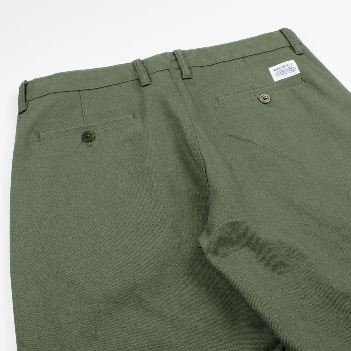 Norse Projects - Aros Heavy Chino - Dried Olive