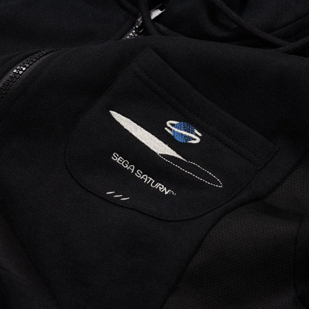 Official SEGA Saturn Technical Black Hoodie (Unisex)