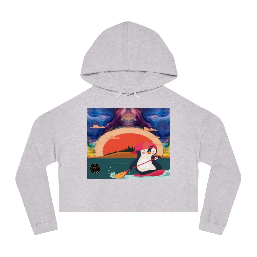 Penguin Dayz Cropped Hoodie