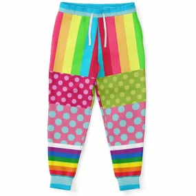 Pink Polka Stripe OG San Diego Fleece Joggers