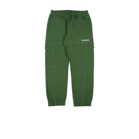 PLEASURES ORACLE CARGO SWEATPANTS GREEN P21W028