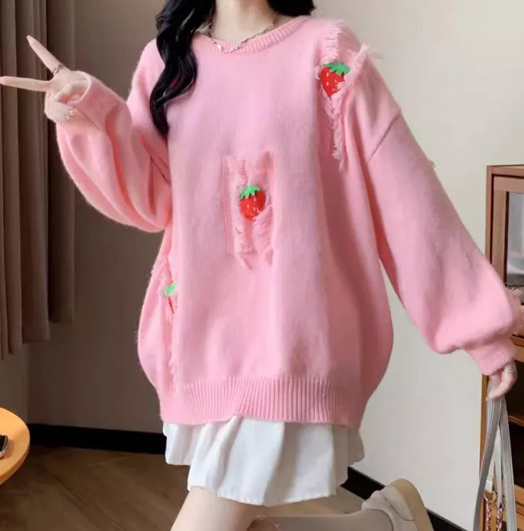 Pretty Strawberry Sweater PN6586