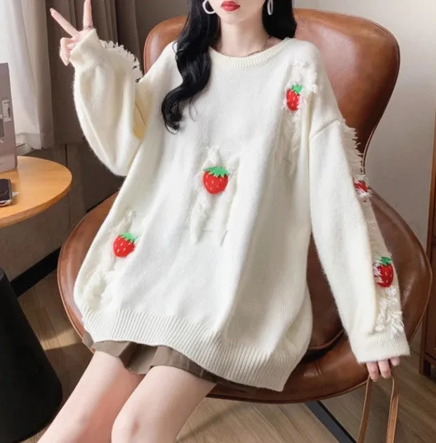 Pretty Strawberry Sweater PN6586