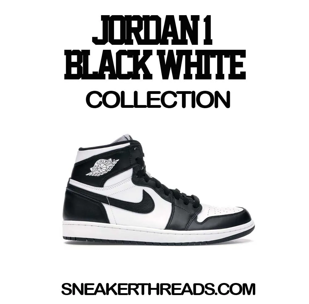 Retro 1 Black And White Sweater - Day Ones - Black