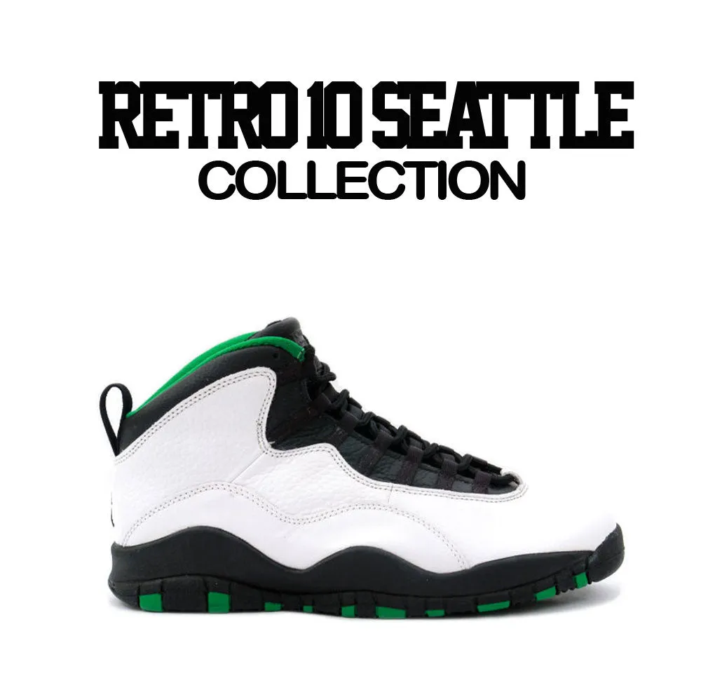 Retro 10 Seattle Sweater - Killa Season - Black