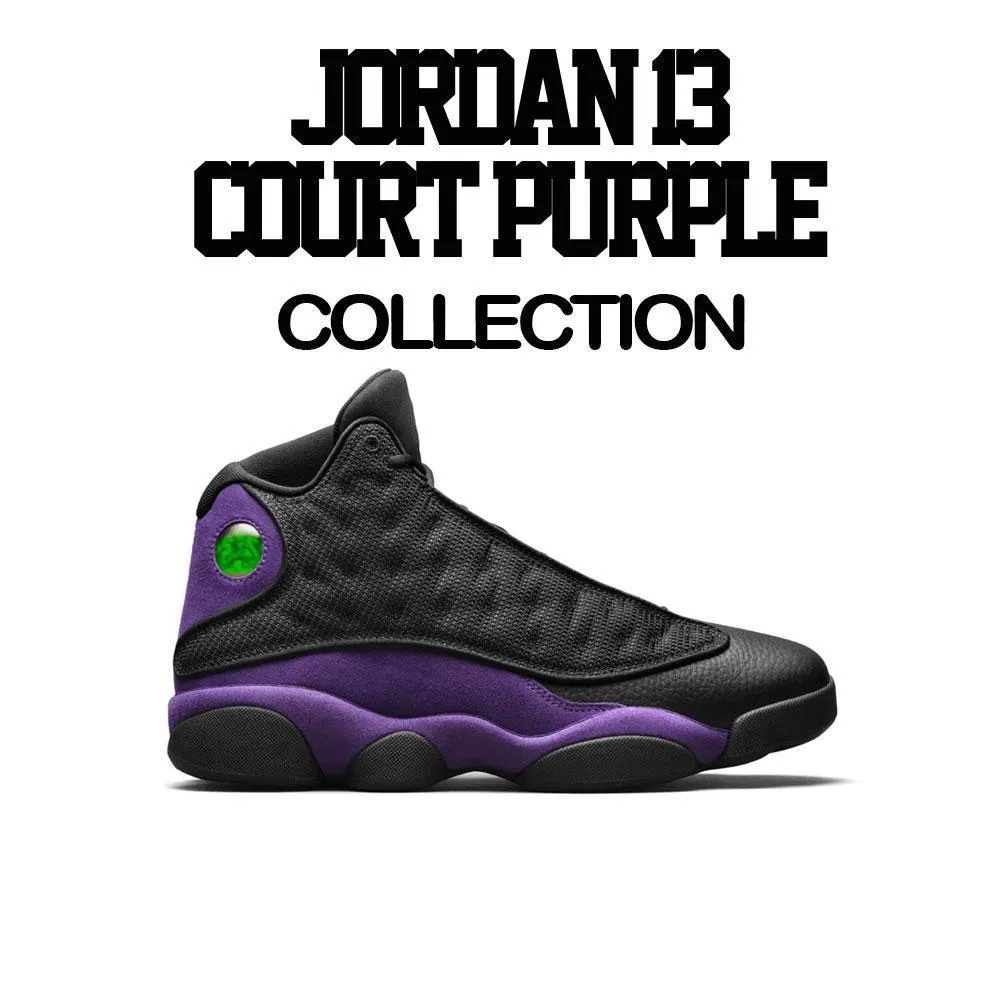 Retro 13 Court Purple Everyday Sweater